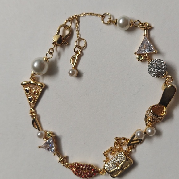 kate spadeKate Spade Hit The Town CharmBracelet NWT - Picture 5 of 6